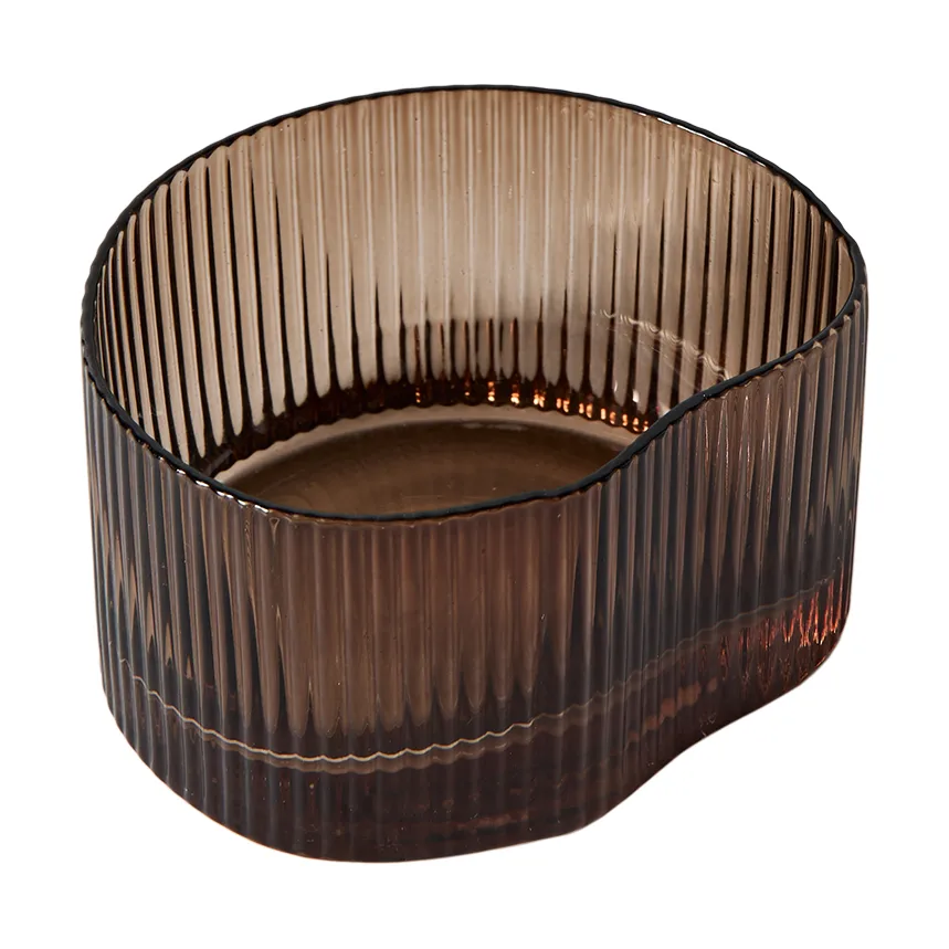 Ripe dricksglas lågt 20 cl, Smoked brown MUUBS