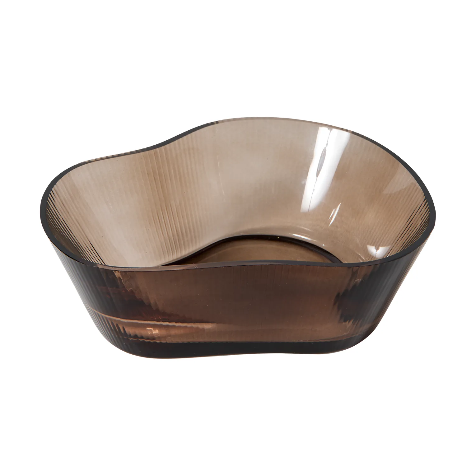 Ripe skål, Smoked brown, Ø17,5x5 cm MUUBS