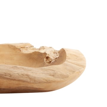 Skål Rustic Teakrot Ø30 cm - Natur - MUUBS