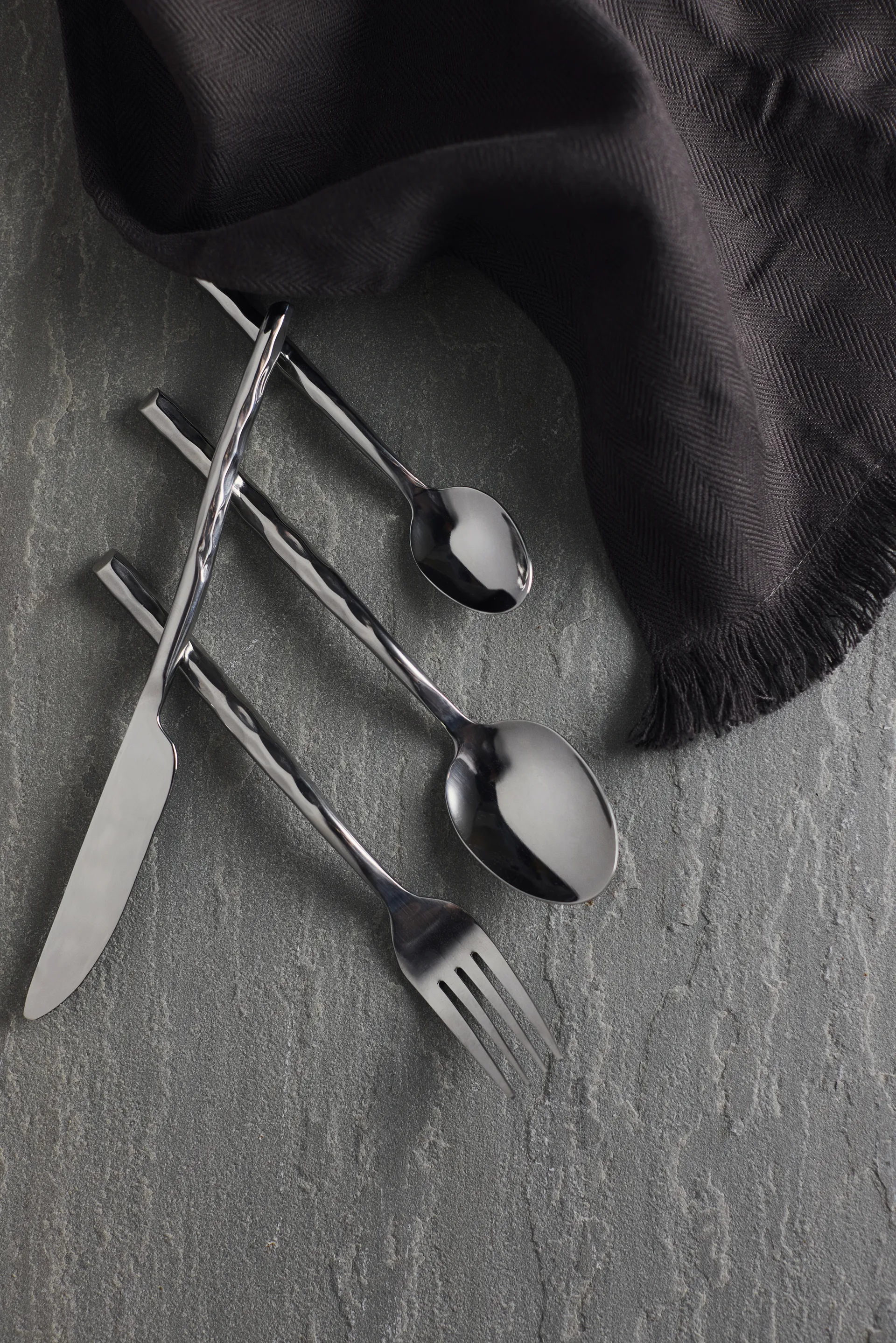 Uta bestickset 16 delar, Polerat stål MUUBS