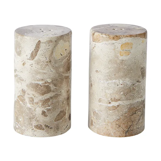 MUUBS Vita salt- och pepparkar Seashell