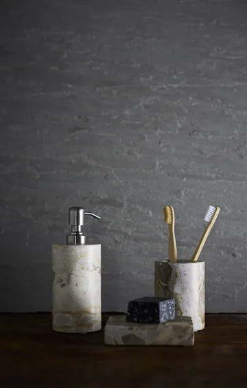 Vita tvålkopp - Seashell - MUUBS