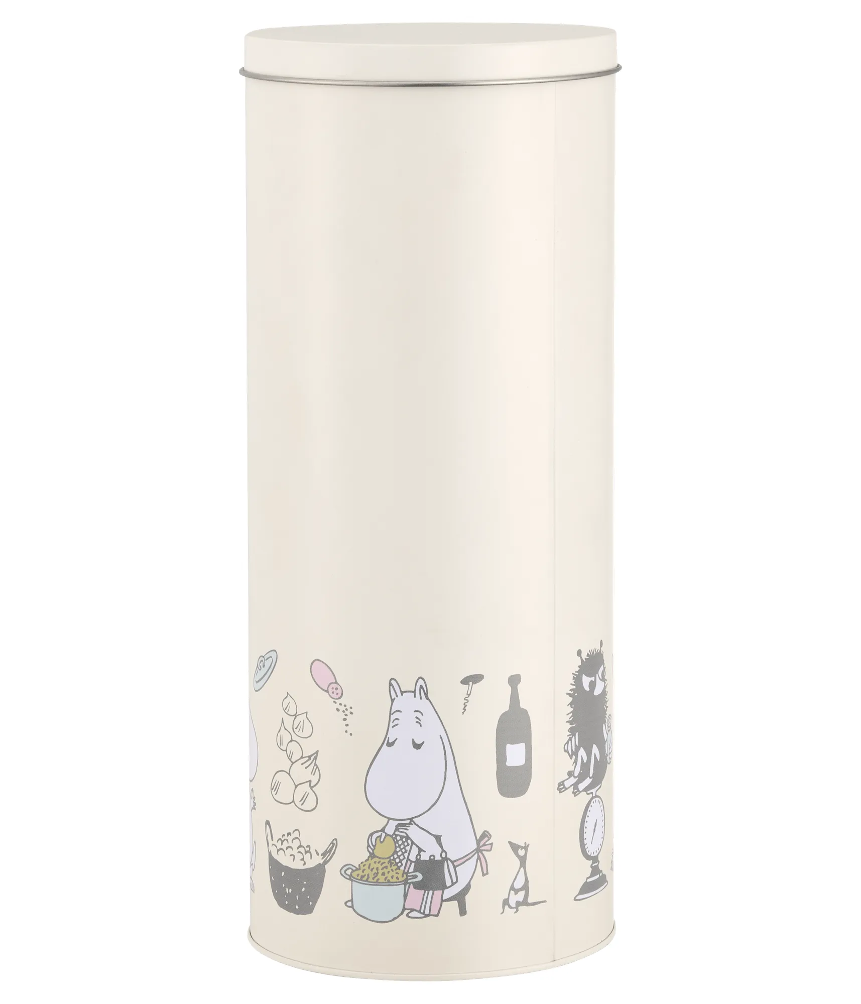 Bon Appétit Mumin plåtburk, Ø11x27 cm Muurla