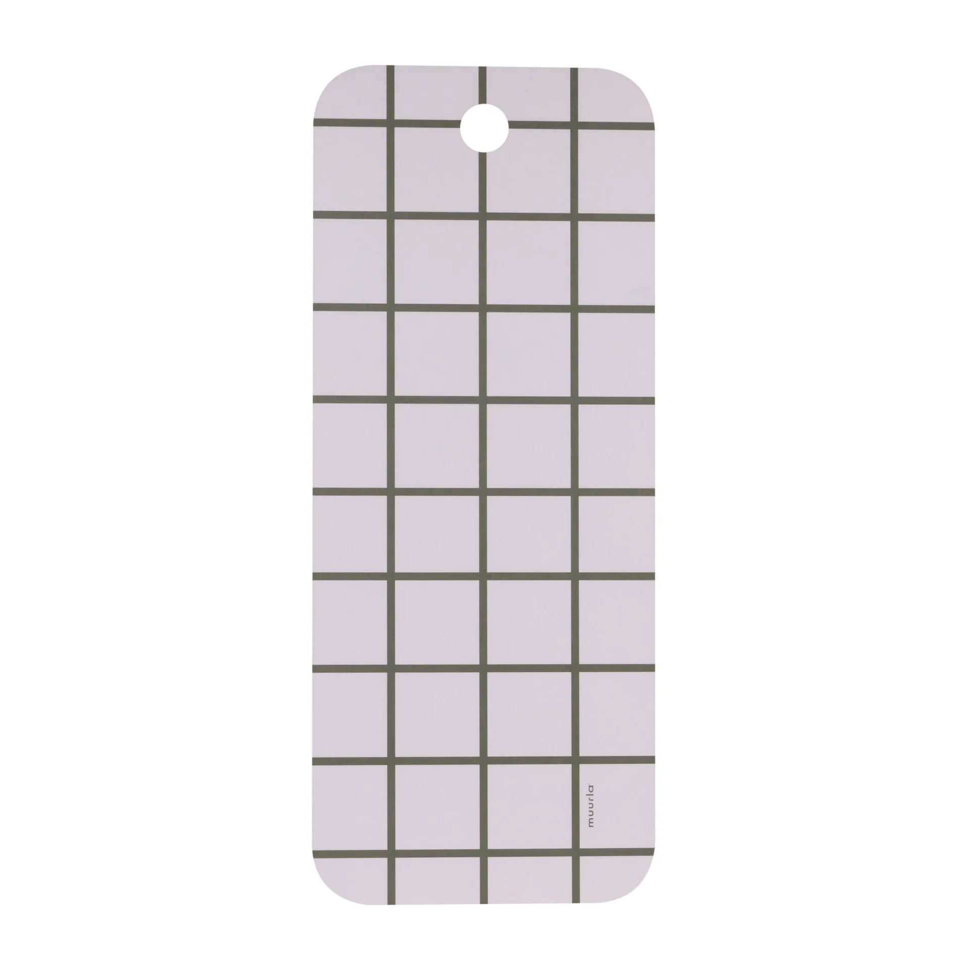 Checks & Stripes bricka 18x44 cm, Green-beige Muurla