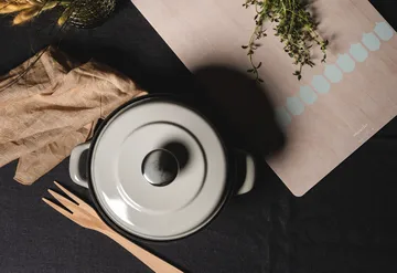 Chop & Serve Vappu bricka 30x44 cm - Björk-Grön - Muurla