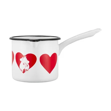 Heart Mumin emaljkastrul - 1,3 L - Muurla