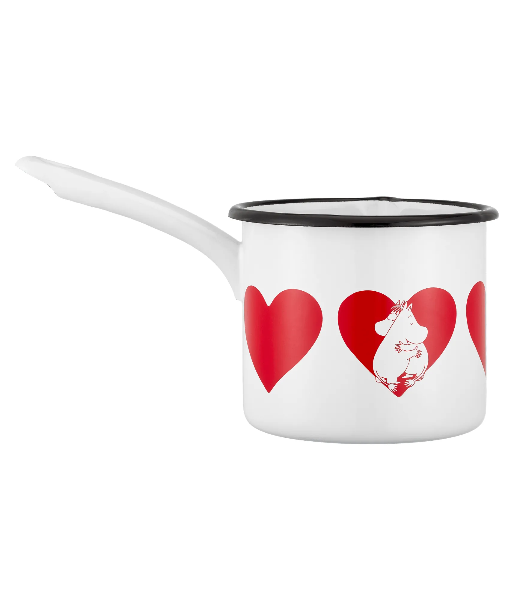 Heart Mumin emaljkastrul, 1,3 L Muurla