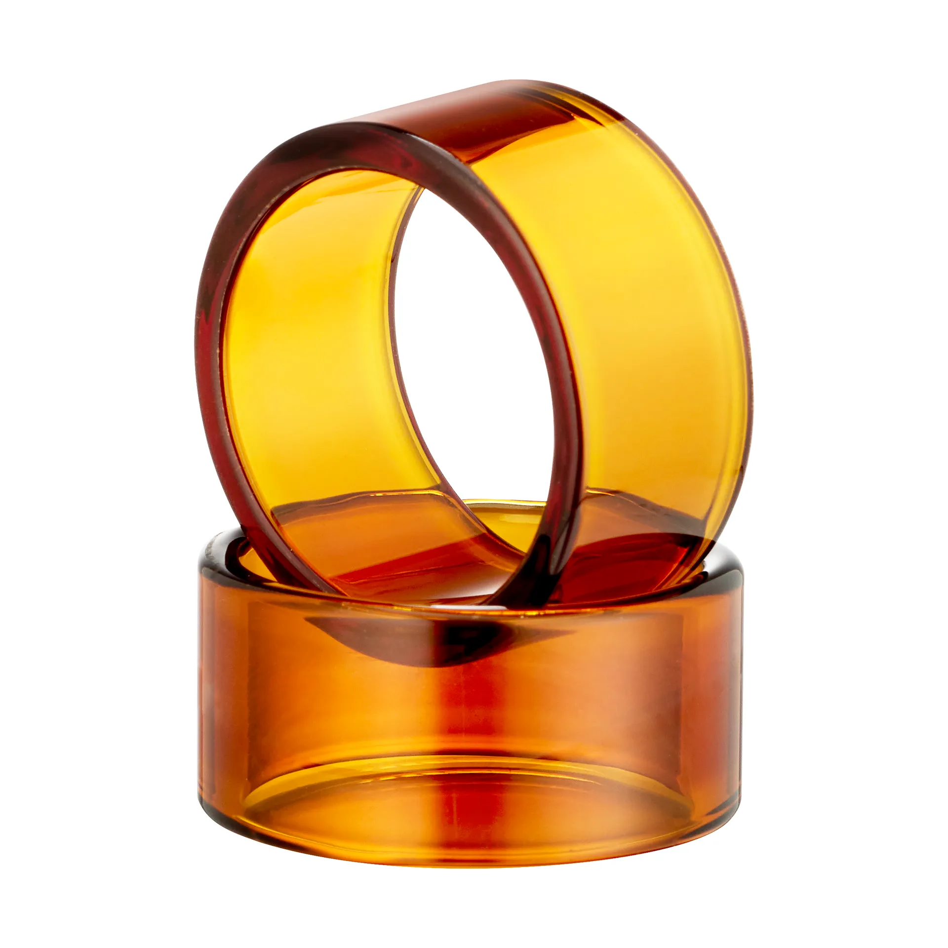 Loop servettring 2-pack, Amber Muurla