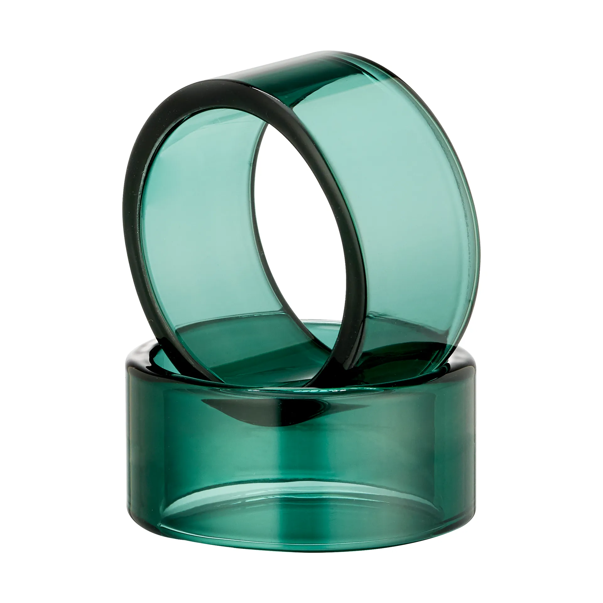 Loop servettring 2-pack, Teal Muurla