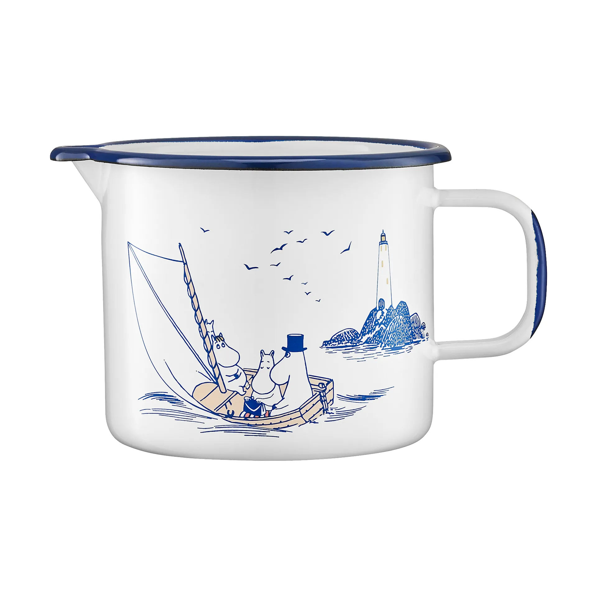 Moomin emaljkanna 1,3L, Sailors Muurla