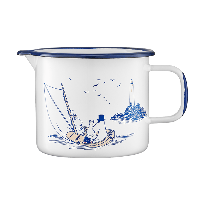 Moomin emaljkanna 1,3L - Sailors - Muurla