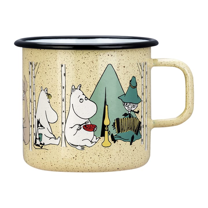 Moomin emaljmugg 80 cl, Campers Muurla