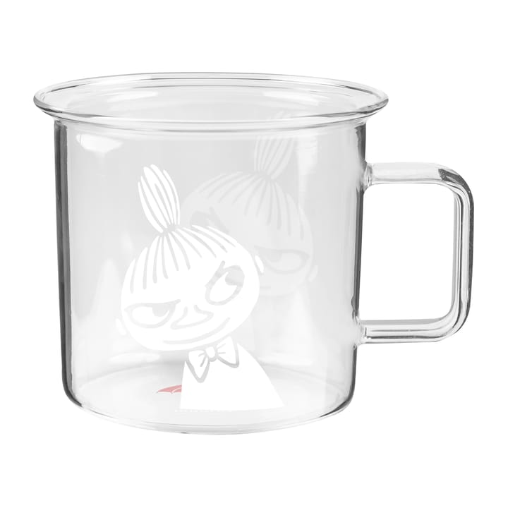 Moomin glasmugg klar 35 cl, Little My Muurla