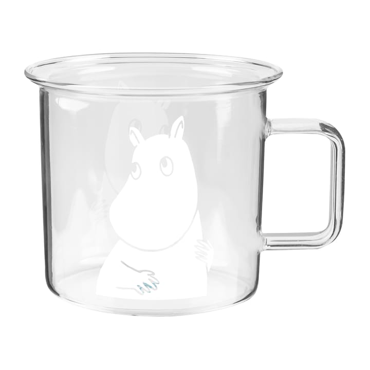 Moomin glasmugg klar 35 cl, Moomin Muurla