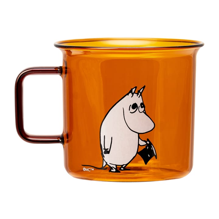 Moominpappa glasmugg 35 cl, Amber Muurla