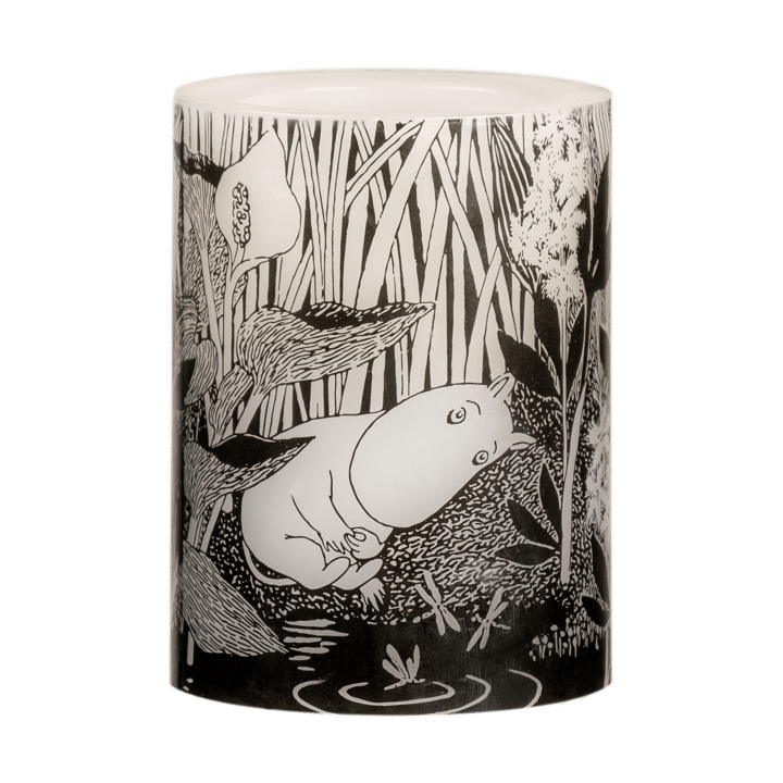 Mumin blockljus LED 10 cm - The pond - Muurla