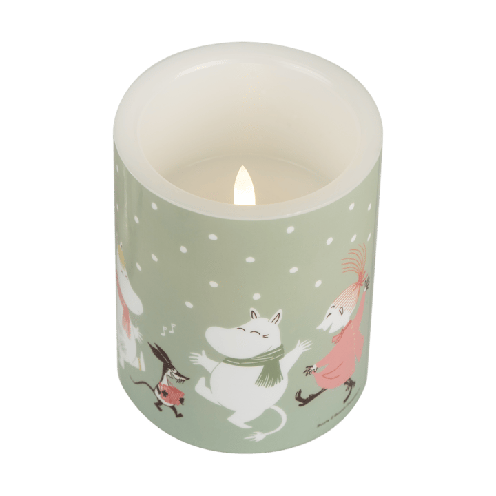 Mumin blockljus LED 12,5 cm, Festive spirits Muurla