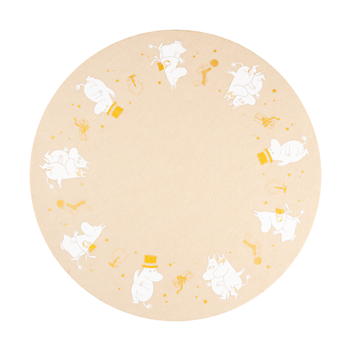 Mumin bordstablett Ø38 cm, Sparkling stars Muurla