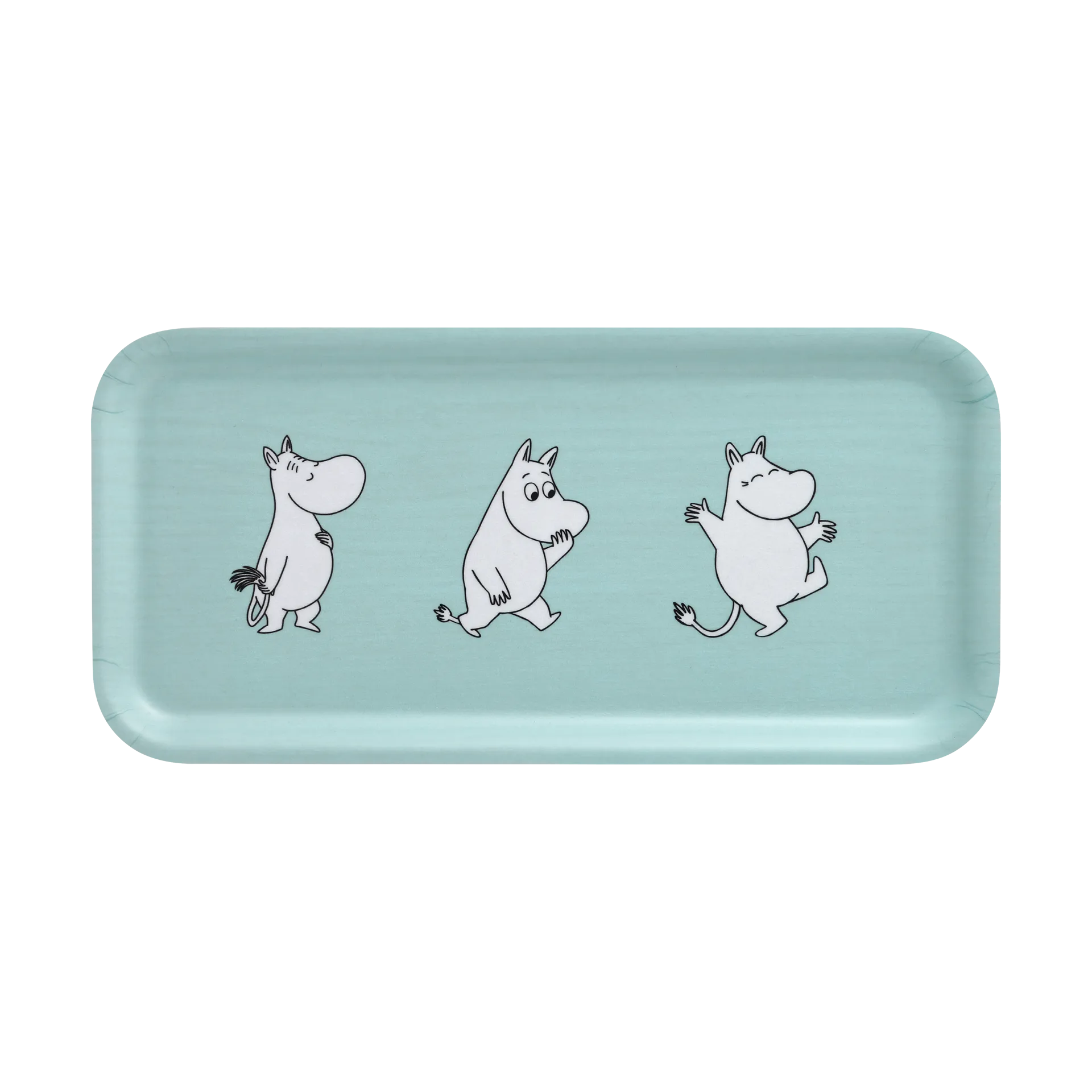 Mumin bricka 13x27 cm, Retro Moomin Muurla