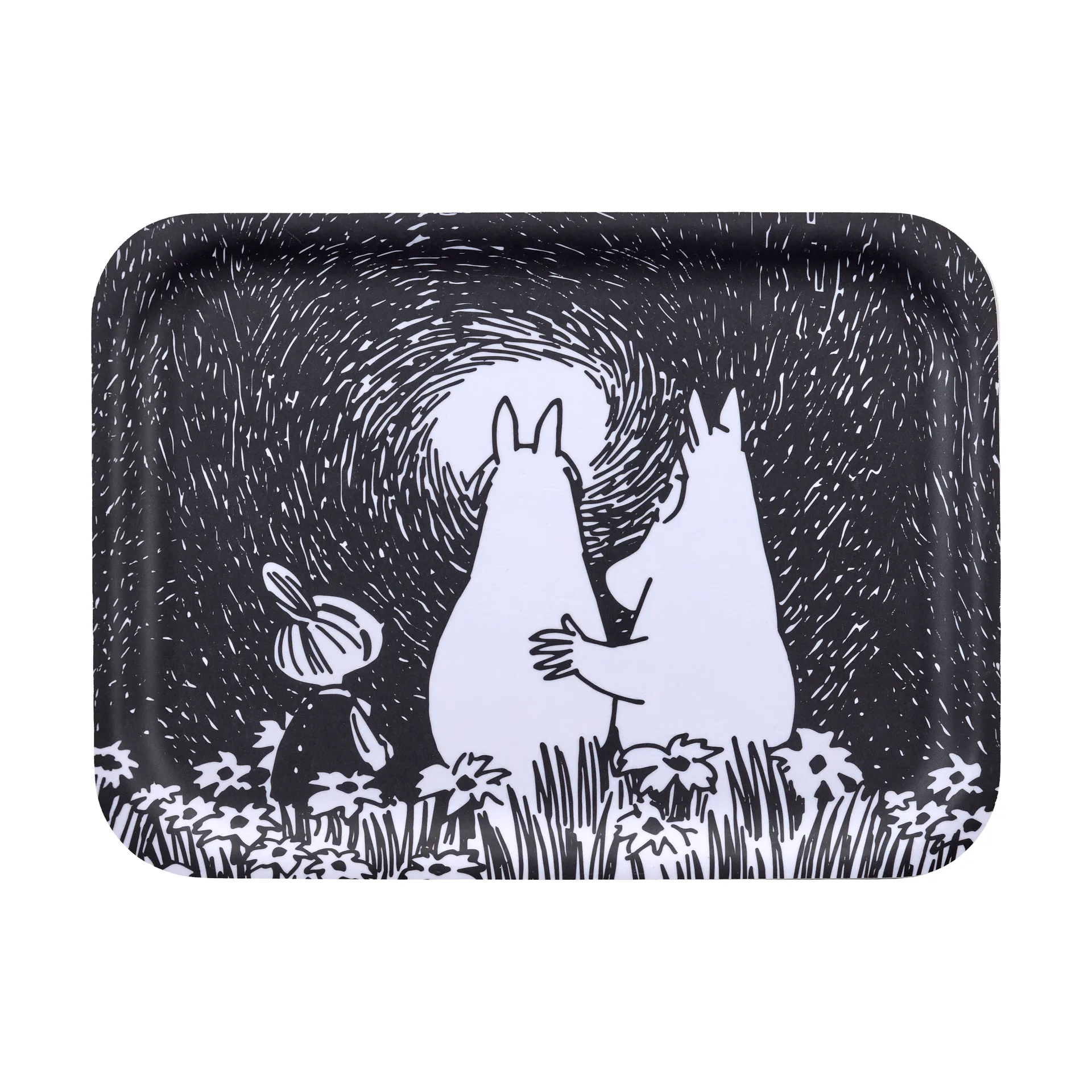 Mumin bricka 20x27 cm, Friendship Muurla