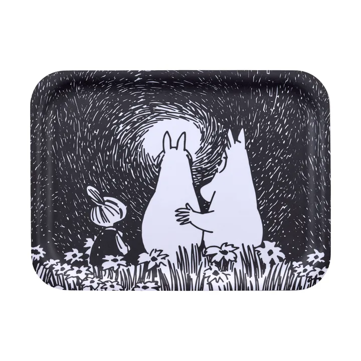 Mumin bricka 20x27 cm - Friendship - Muurla