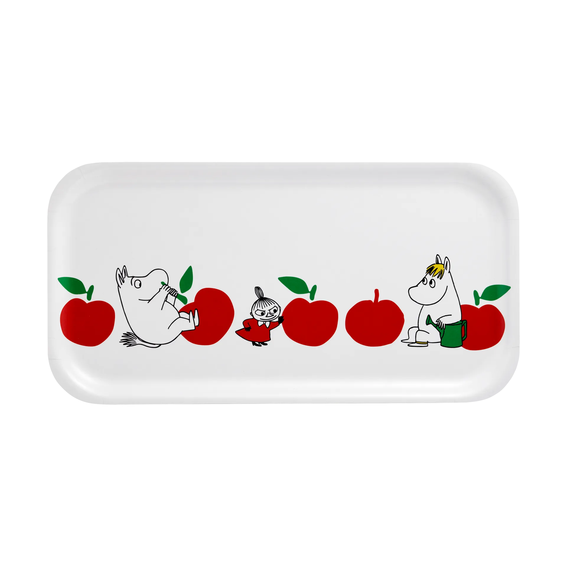 Mumin bricka 22x43 cm, Joyfull Apples Muurla