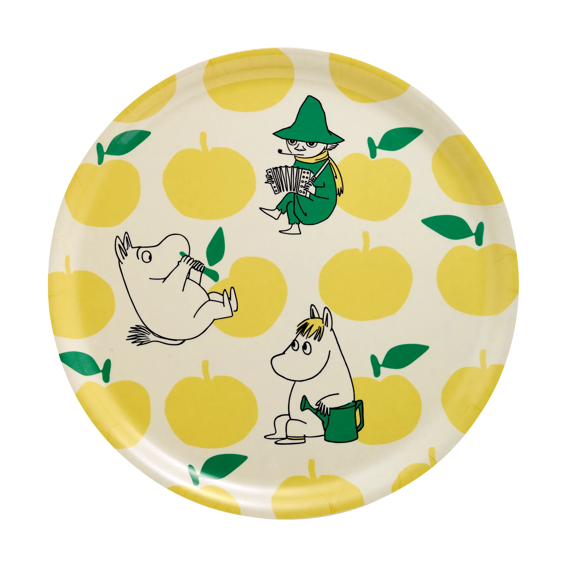Mumin bricka Ø35 cm, Joyfull Apples Muurla