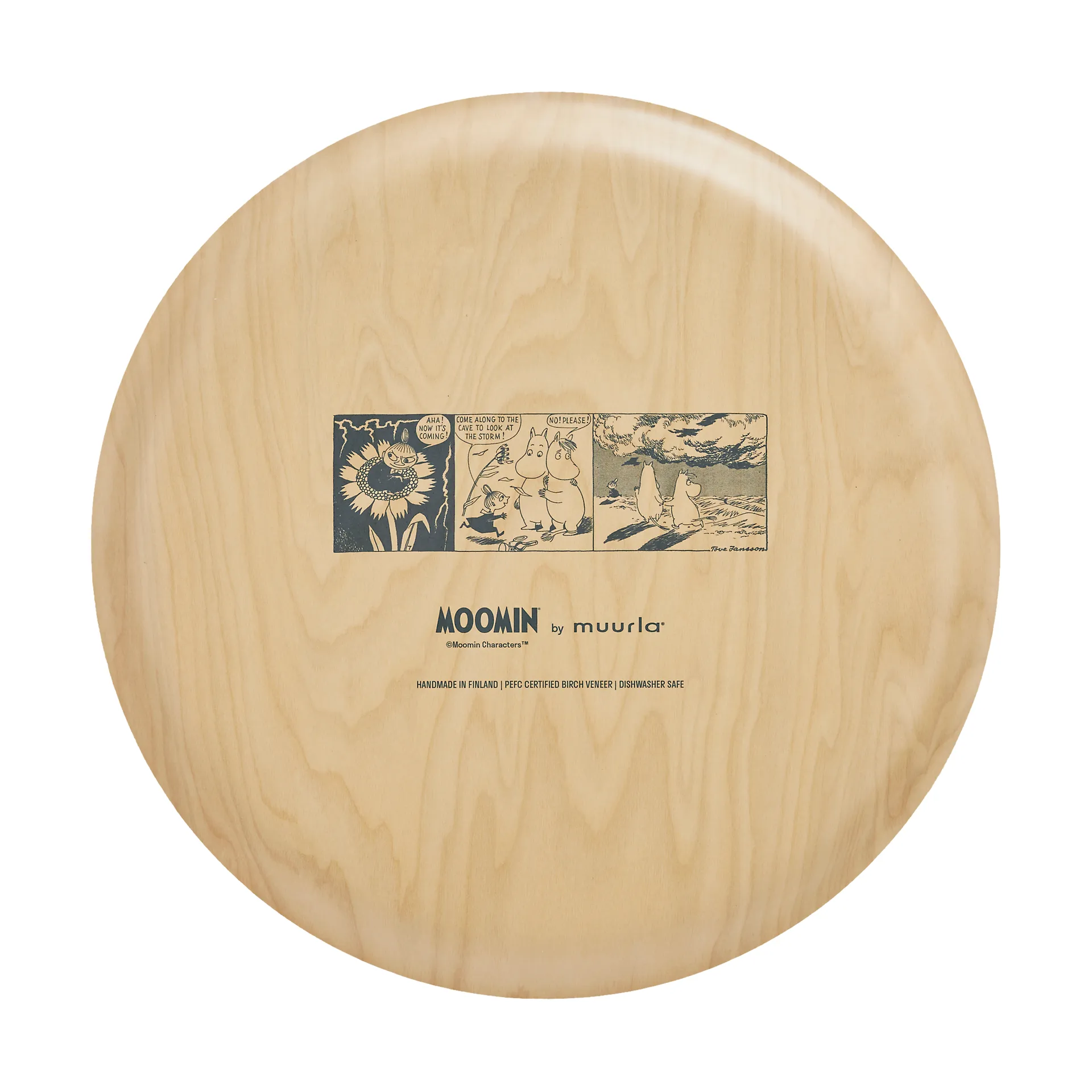 Mumin bricka Ø35 cm, Sunflower Muurla