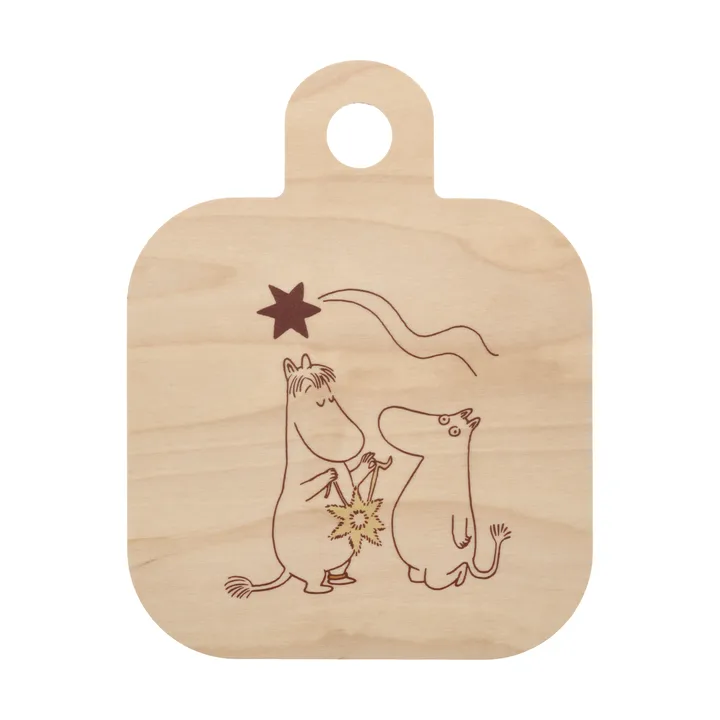 Mumin Chop & Serve skärbräda 25x32 cm - Comet - Muurla