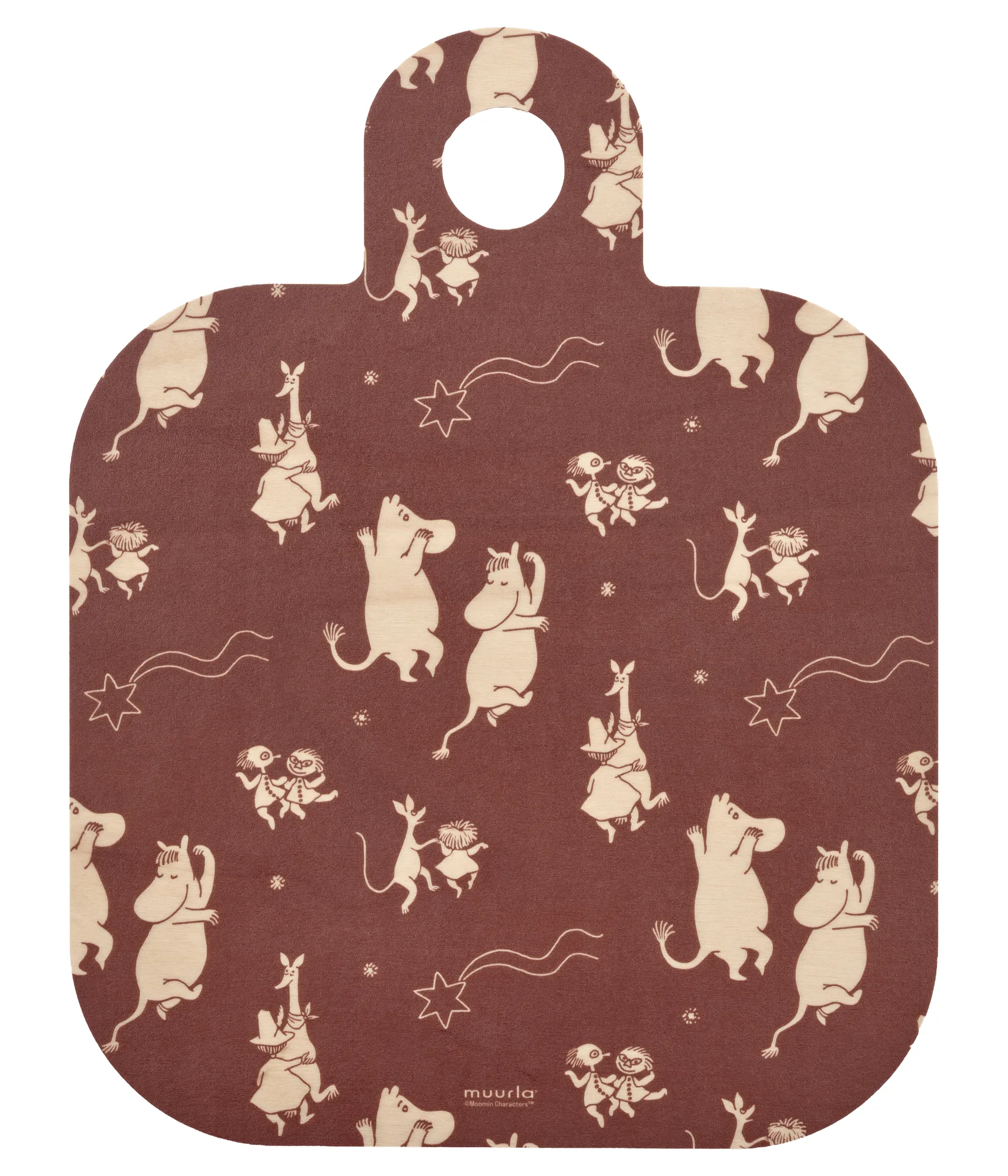 Mumin Chop & Serve skärbräda 25x32 cm, Comet Muurla