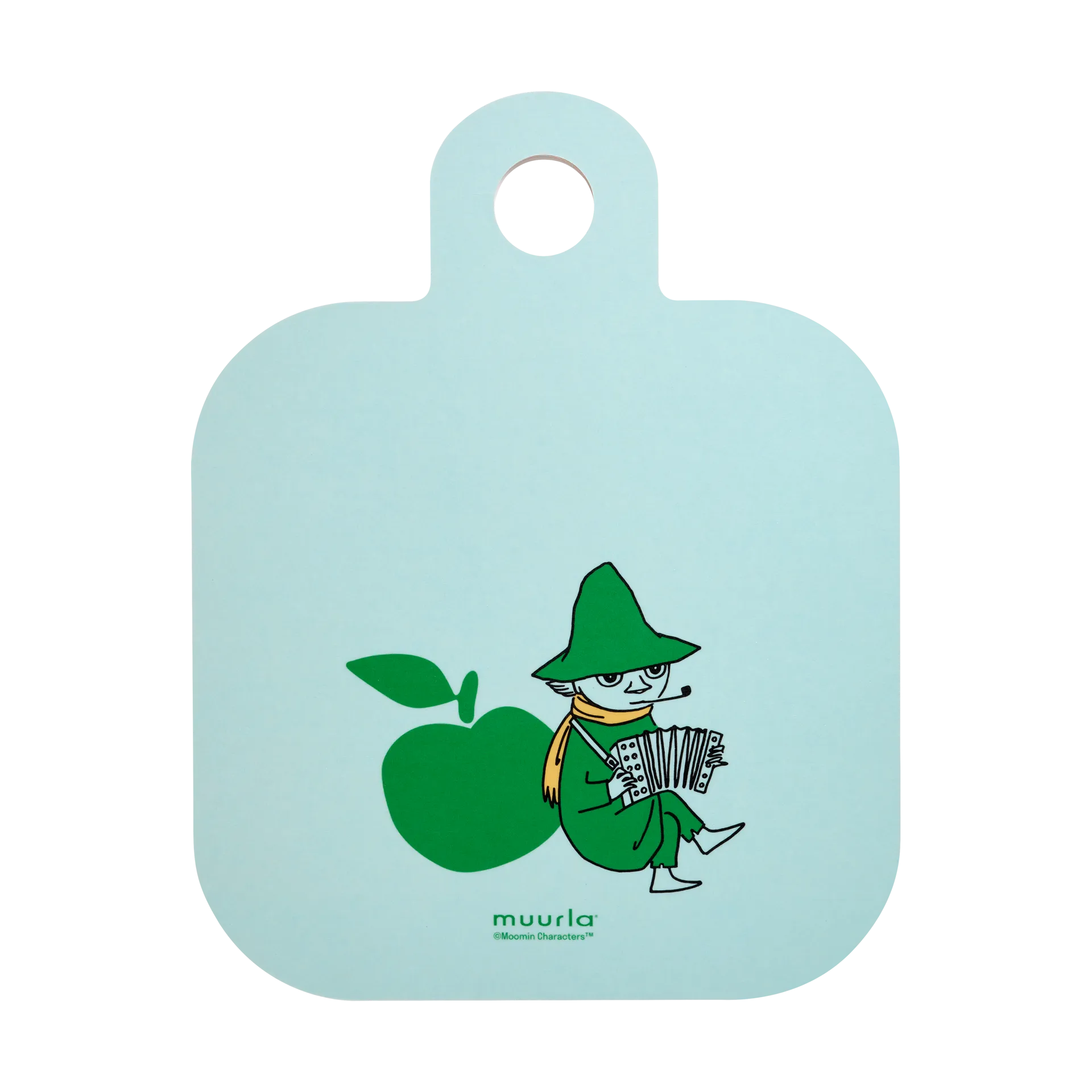 Mumin Chop & Serve skärbräda 25x32 cm, Joyfull Apples Muurla