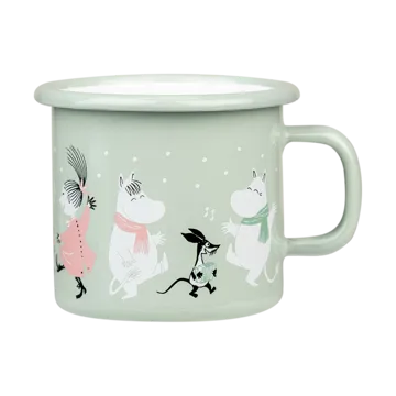 Mumin emaljmugg 25 cl - Festive spirits - Muurla