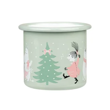 Mumin emaljmugg 25 cl - Festive spirits - Muurla