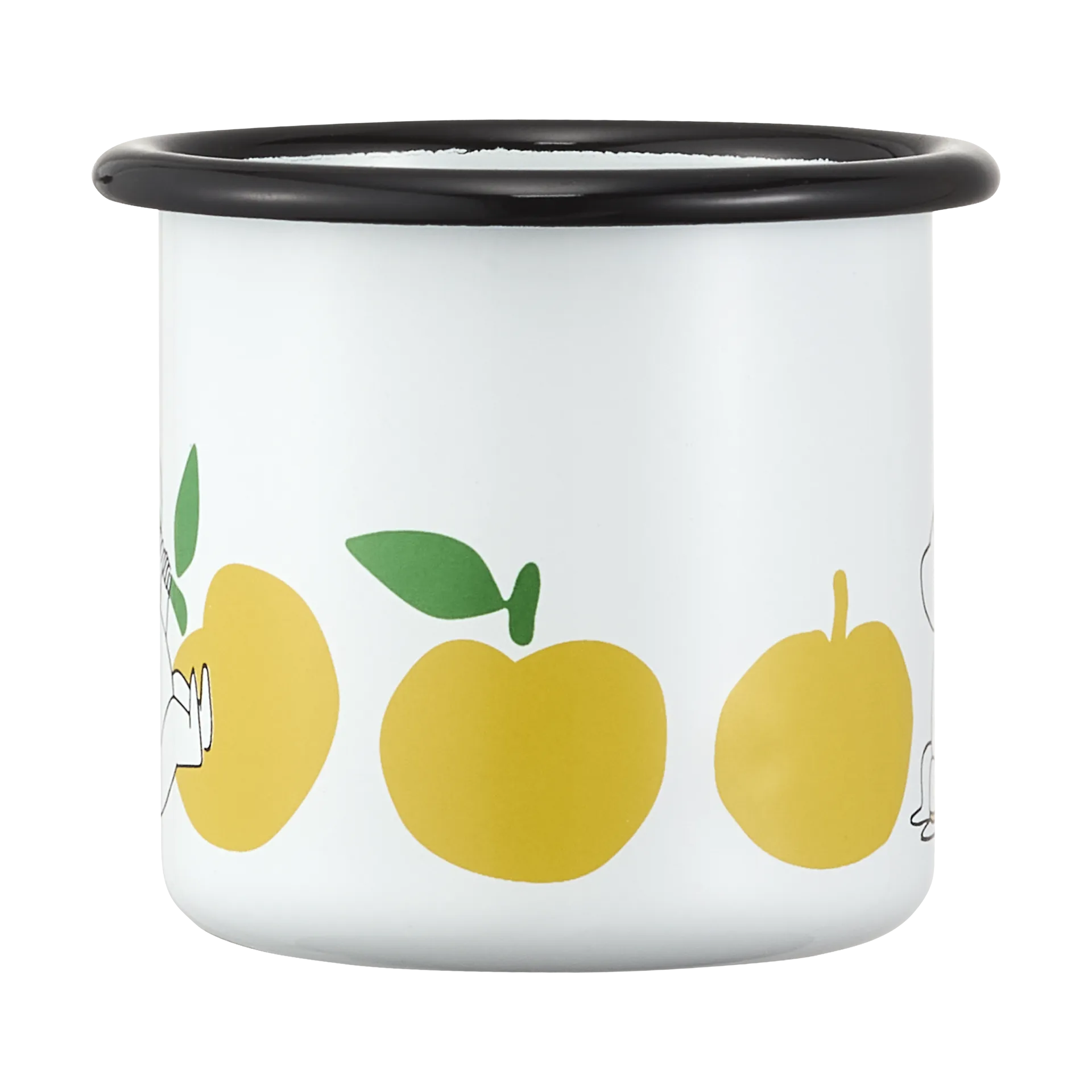 Mumin emaljmugg 25 cl, Joyfull Apples Muurla