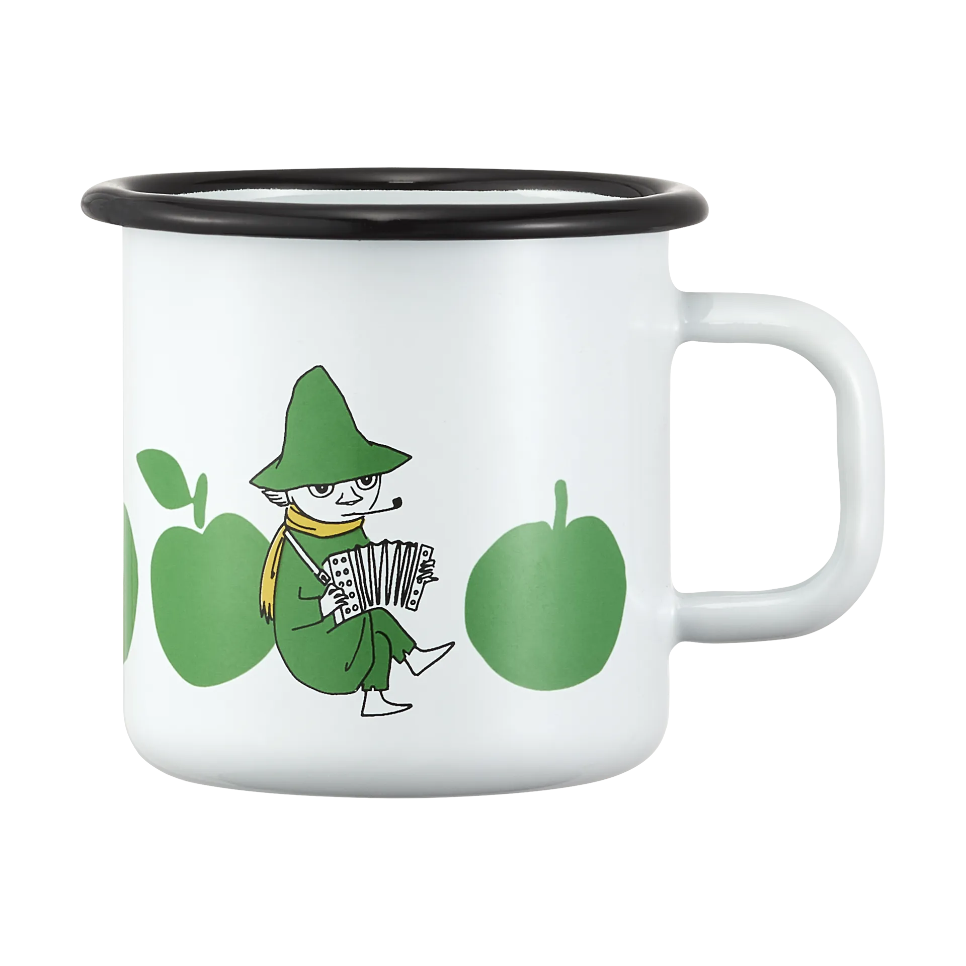 Mumin emaljmugg 37 cl, Joyfull Apples Muurla