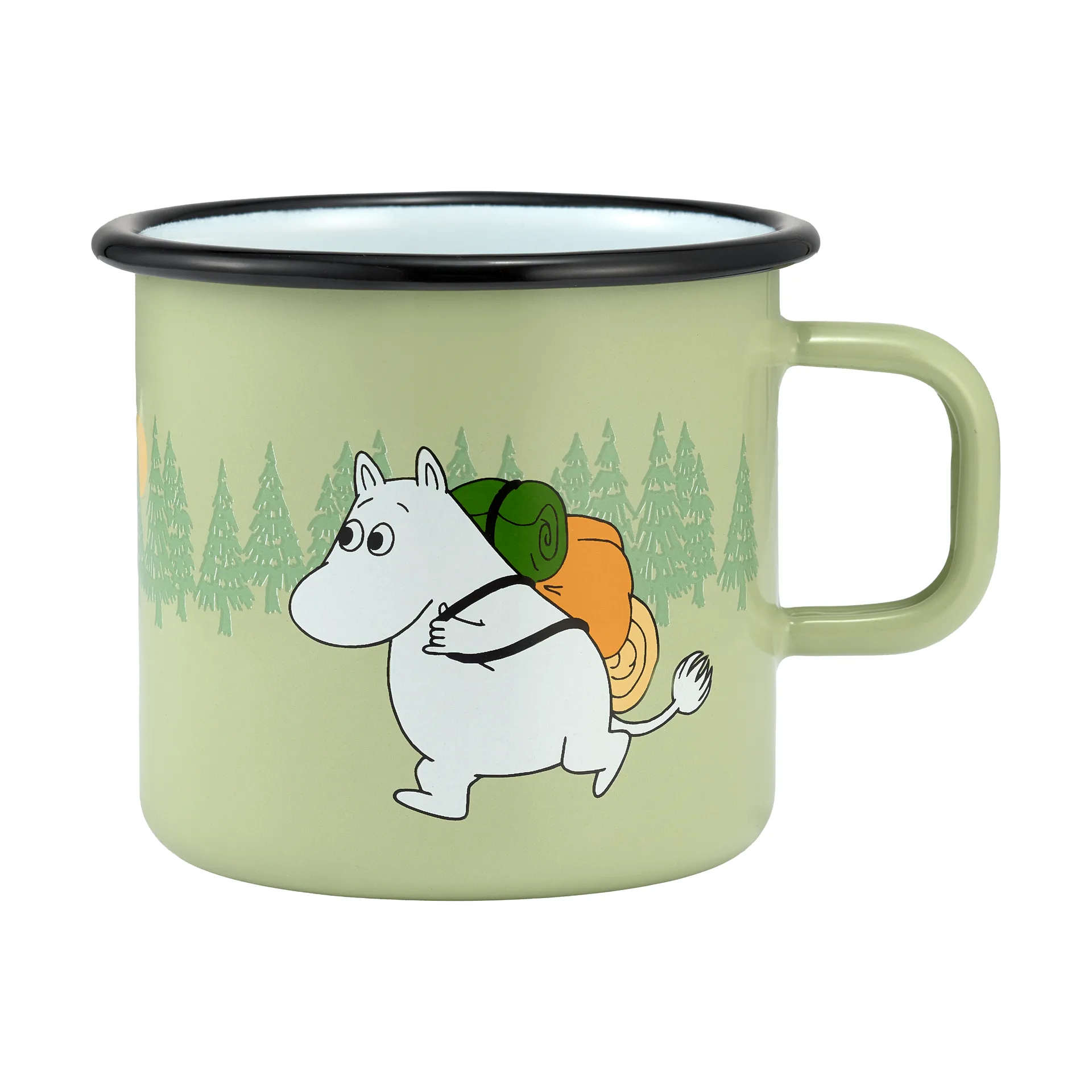 Muurla Mumin emaljmugg 55 cl Campers