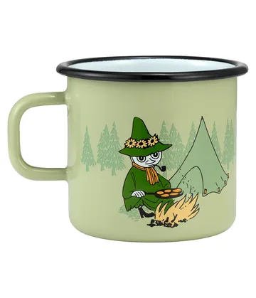 Mumin emaljmugg 55 cl - Campers - Muurla