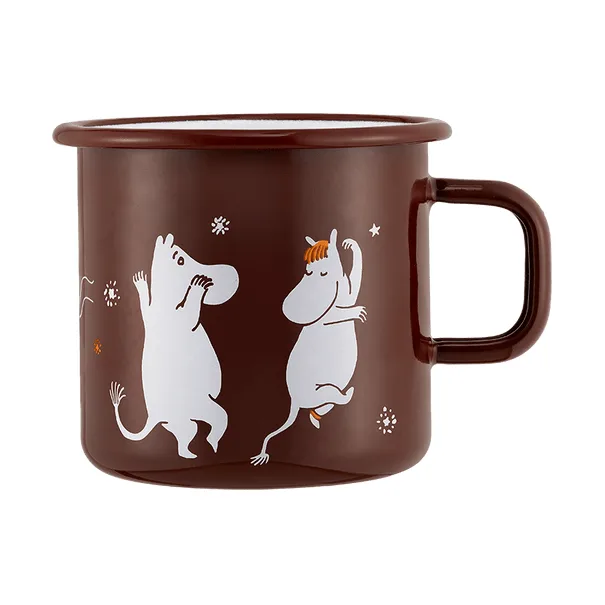 Muurla Mumin emaljmugg 55 cl Comet