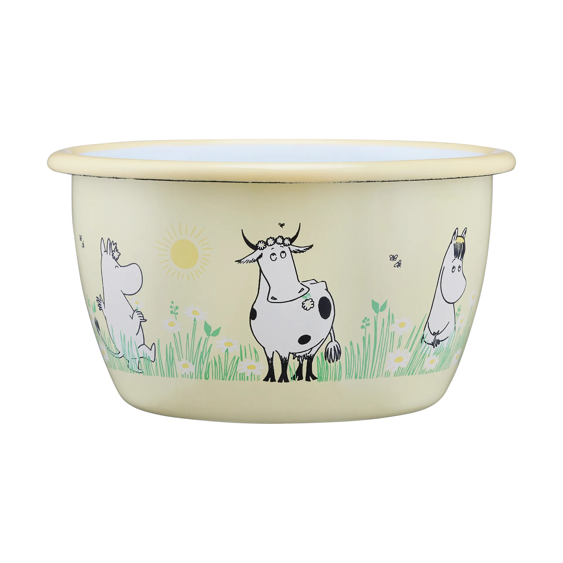 Mumin emaljskål 30 cl, Meadow Muurla