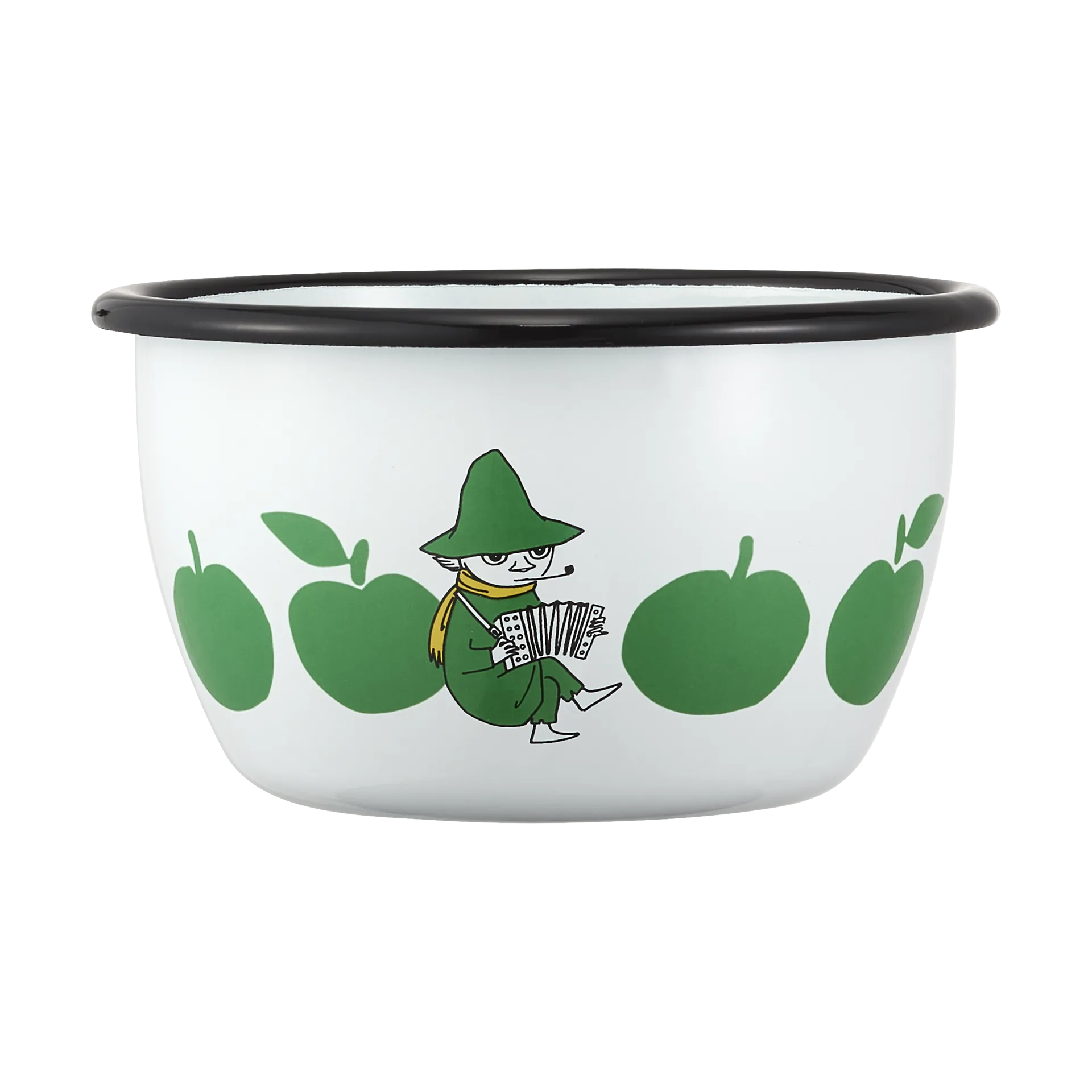 Mumin emaljskål 60 cl, Joyfull Apples Muurla