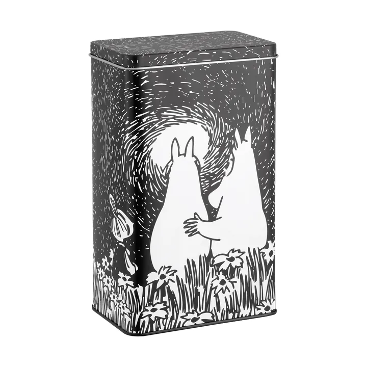 Mumin Friendship kaffeburk plåt - Friendship, 12x8x20 cm - Muurla