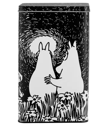 Mumin Friendship kaffeburk plåt - Friendship, 12x8x20 cm - Muurla