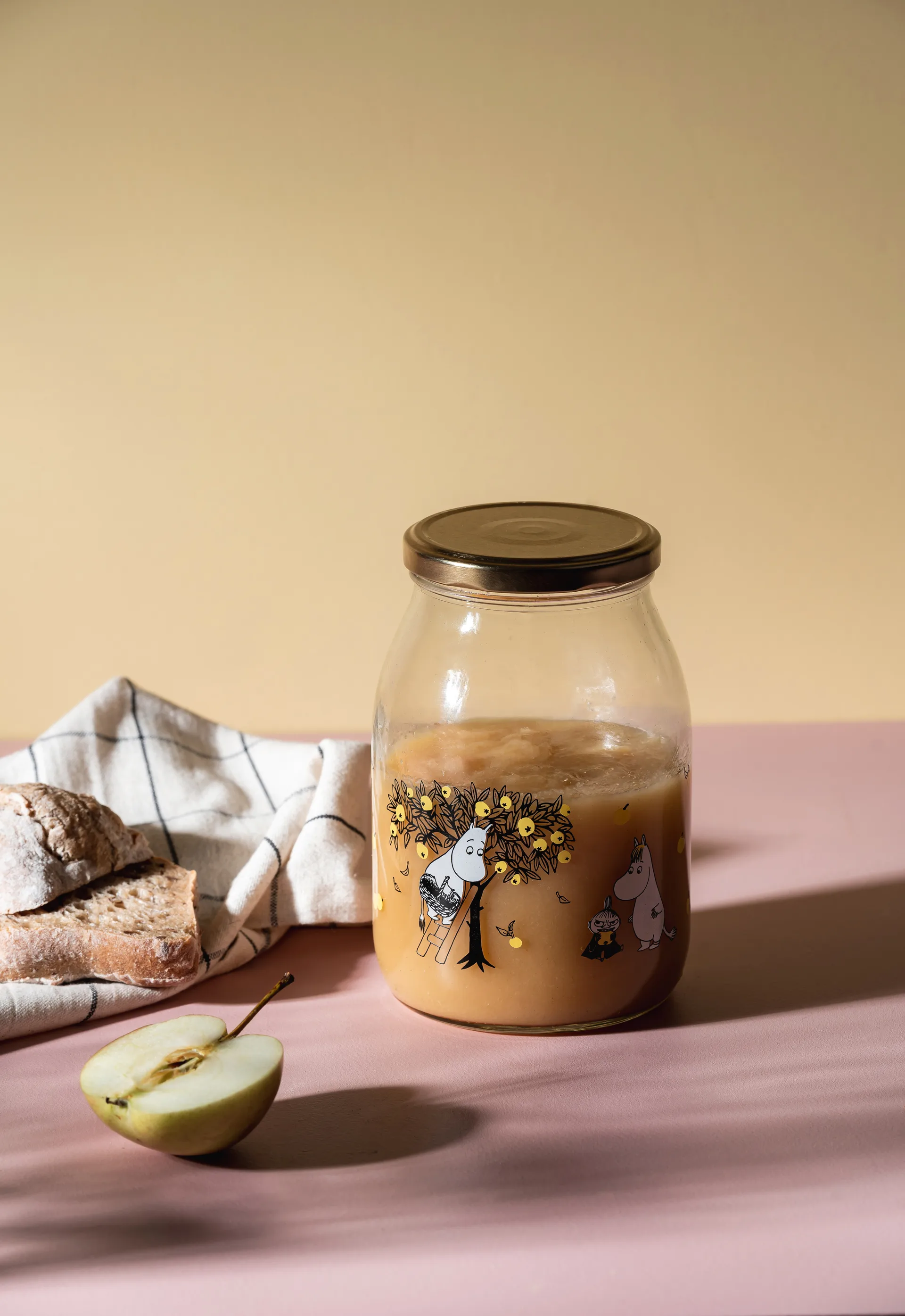 Mumin glasburk 1 L, Apples Muurla
