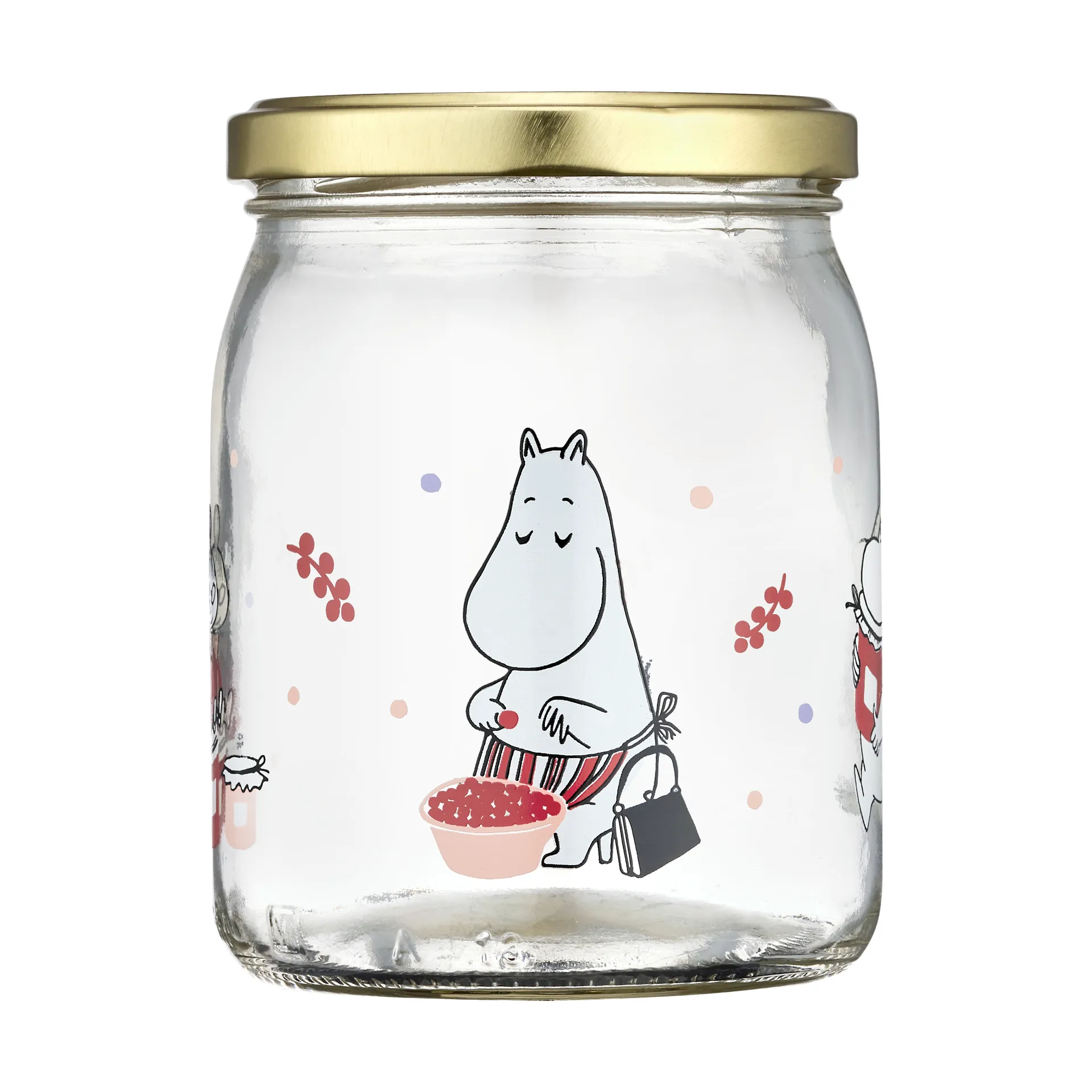 Mumin glasburk 50 cm, Berries Muurla