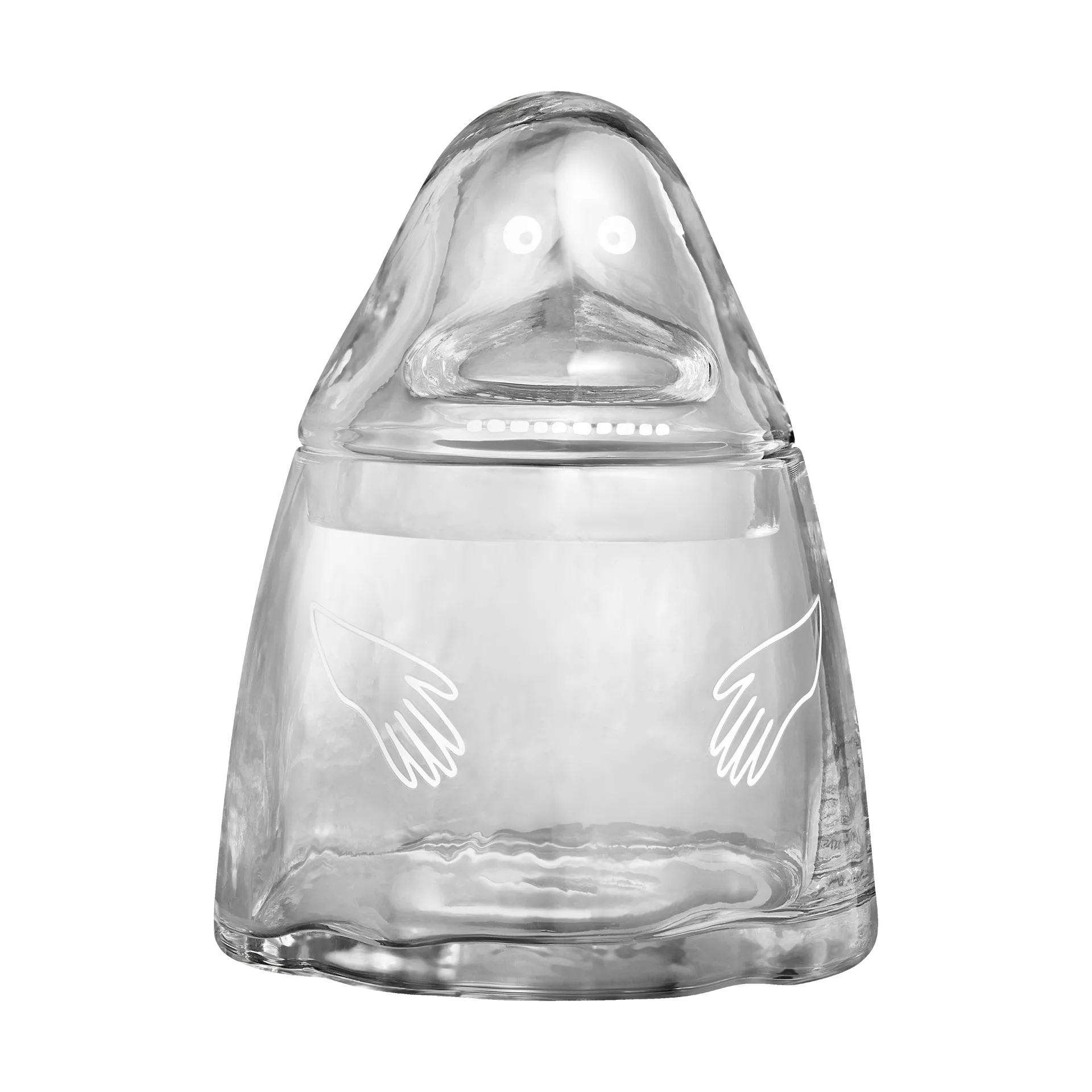 Mumin glasburk, Groke Muurla