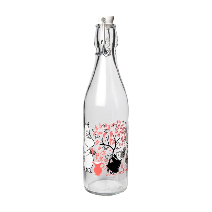 Mumin glasflaska 0,5 l, Berries Muurla