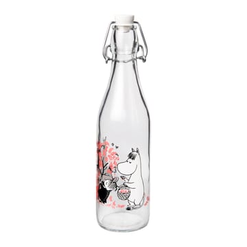 Mumin glasflaska 0,5 l - Berries - Muurla