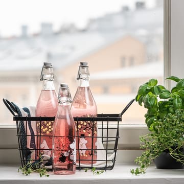 Mumin glasflaska 0,5 l - Berries - Muurla