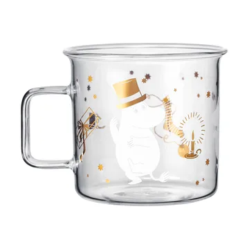 Mumin glasmugg 35 cl - Sparkling stars - Muurla