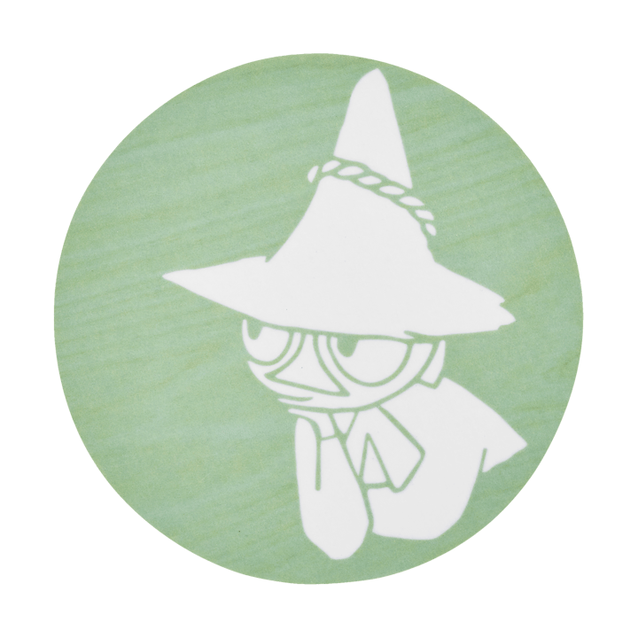 Mumin glasunderlägg Ø10 cm, Snufkin Muurla